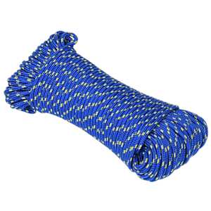 Lodní lano modré 3 mm 100 m polypropylen - obrázek 2