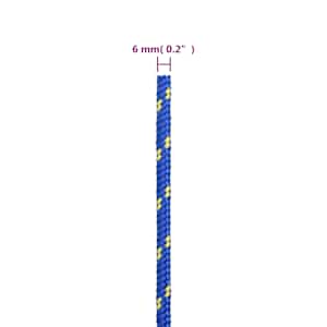 Lodní lano modré 6 mm 25 m polypropylen - obrázek 6