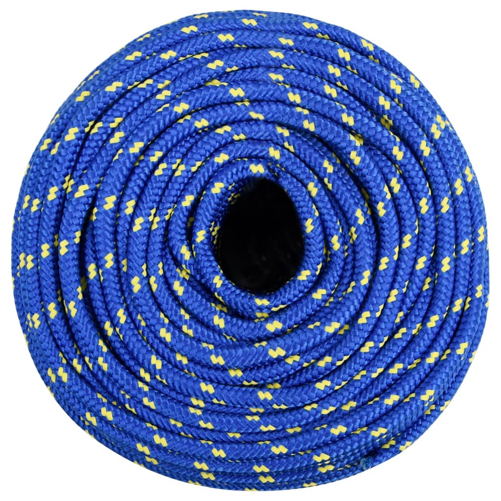 Thumbnail - vidaXL Bootsseil Blau 8 mm 25 m Polypropylen