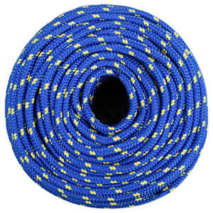 Lodní lano modré 8 mm 50 m polypropylen - obrázek 3
