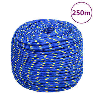 Lodní lano modré 8 mm 250 m polypropylen - obrázek 1