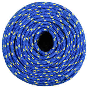 Lodní lano modré 10 mm 500 m polypropylen - obrázek 3