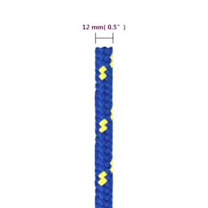 Lodní lano modré 12 mm 25 m polypropylen - obrázek 6