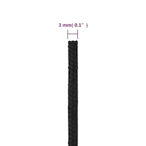 Lodní lano celočerné 3 mm 250 m polypropylen - obrázek 6