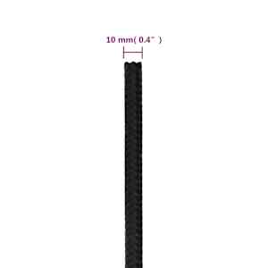 Lodní lano celočerné 10 mm 25 m polypropylen - obrázek 6