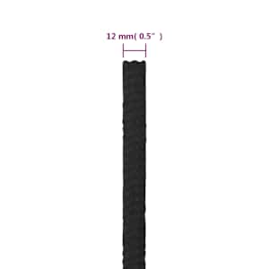 Lodní lano celočerné 12 mm 25 m polypropylen - obrázek 6