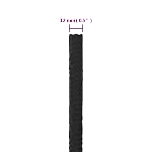 Lodní lano celočerné 12 mm 100 m polypropylen - obrázek 6