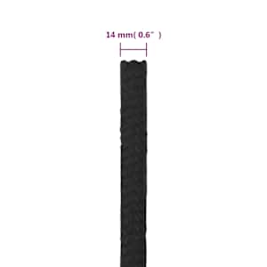 Lodní lano celočerné 14 mm 100 m polypropylen - obrázek 6