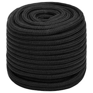 Lodní lano celočerné 18 mm 25 m polypropylen - obrázek 2