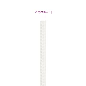 Lodní lano celobílé 2 mm 25 m polypropylen - obrázek 6