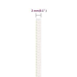 Lodní lano celobílé 2 mm 50 m polypropylen - obrázek 6