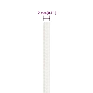 Lodní lano celobílé 2 mm 250 m polypropylen - obrázek 6