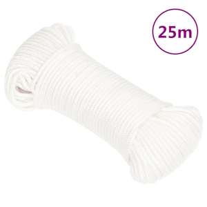 Lodní lano celobílé 4 mm 25 m polypropylen - obrázek 1