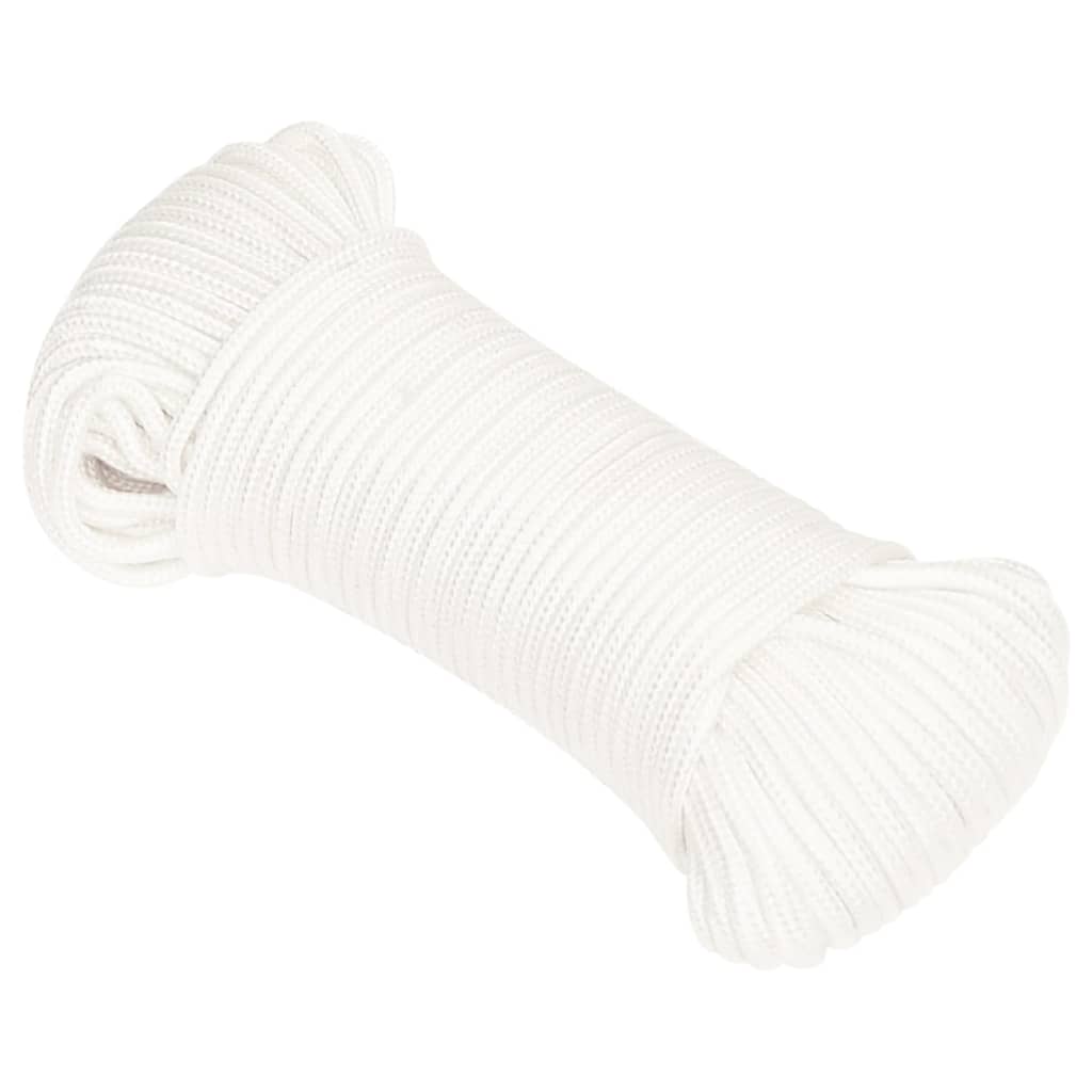 vidaXL Boottouw 5 mm 50 m polypropyleen volwit afbeelding