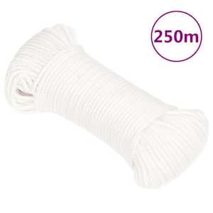 Lodní lano celobílé 5 mm 250 m polypropylen - obrázek 1