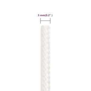 Lodní lano celobílé 5 mm 250 m polypropylen - obrázek 6