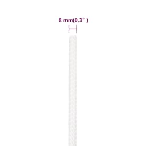 Lodní lano celobílé 8 mm 100 m polypropylen - obrázek 6