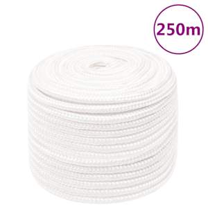 Lodní lano celobílé 12 mm 250 m polypropylen - obrázek 1