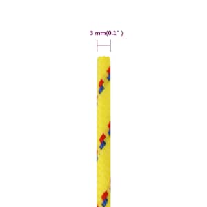 Lodní lano žluté 3 mm 250 m polypropylen - obrázek 6