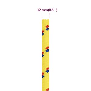 Lodní lano žluté 12 mm 50 m polypropylen - obrázek 6