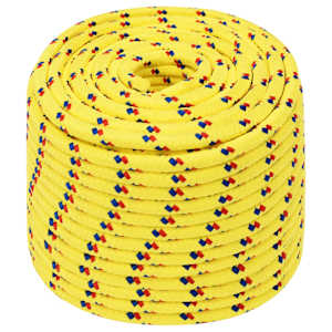 Lodní lano žluté 14 mm 50 m polypropylen - obrázek 2
