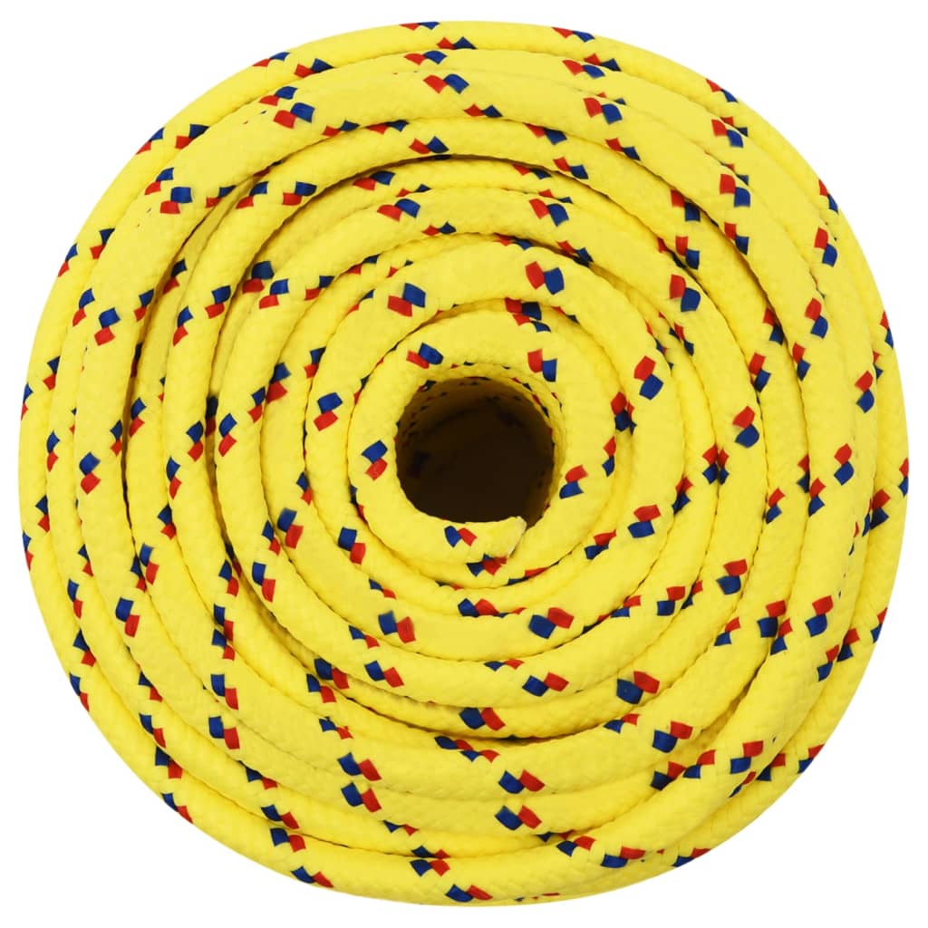 Thumbnail - vidaXL Bootsseil Gelb 14 mm 100 m Polypropylen