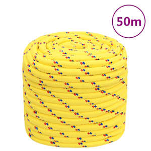 Lodní lano žluté 16 mm 50 m polypropylen - obrázek 1