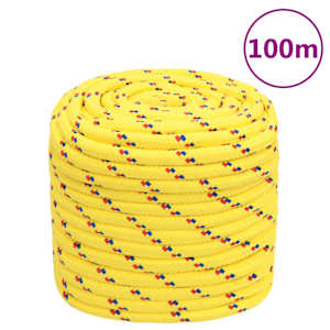 Lodní lano žluté 16 mm 100 m polypropylen - obrázek 1