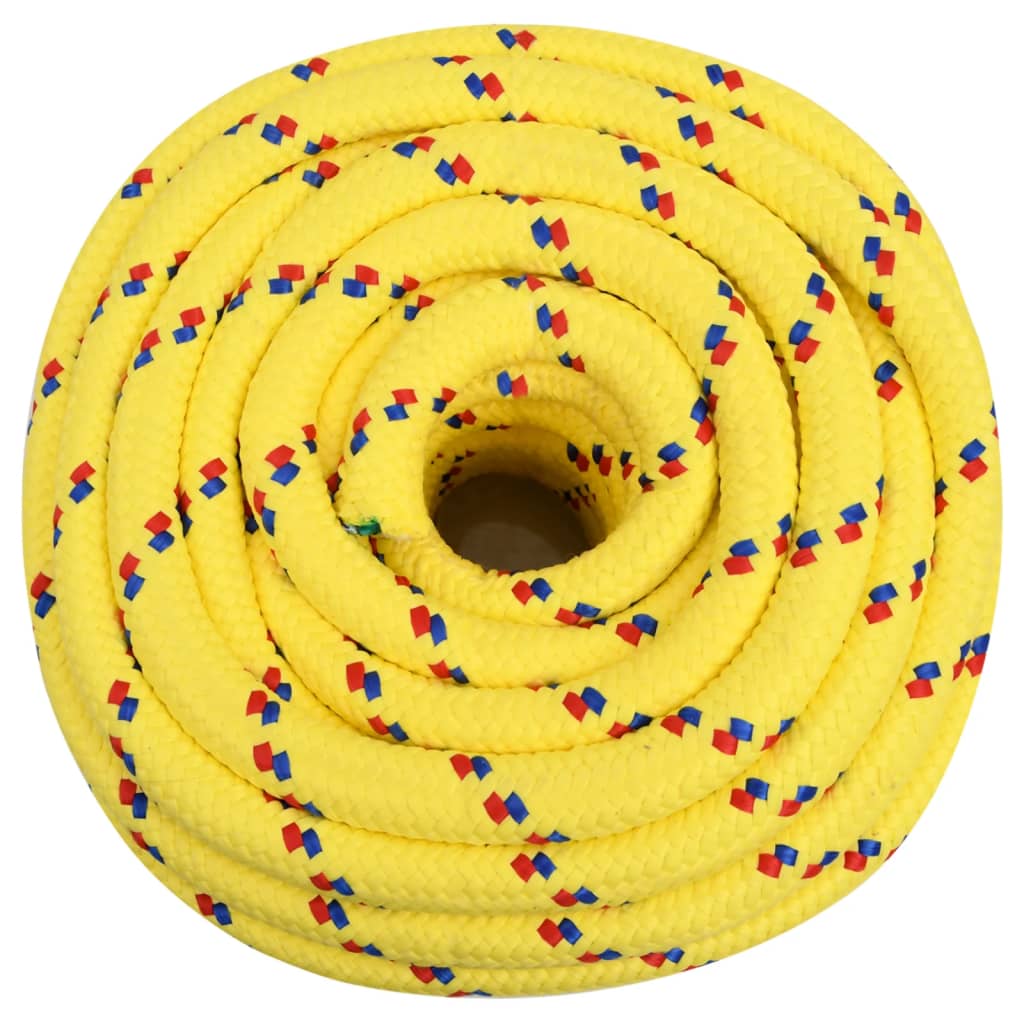 Thumbnail - vidaXL Bootsseil Gelb 20 mm 25 m Polypropylen