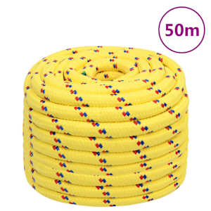 Lodní lano žluté 20 mm 50 m polypropylen - obrázek 1
