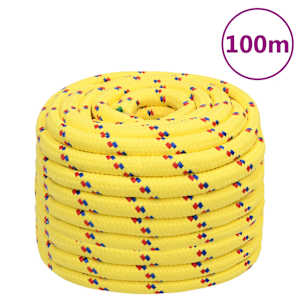 Lodní lano žluté 20 mm 100 m polypropylen - obrázek 1