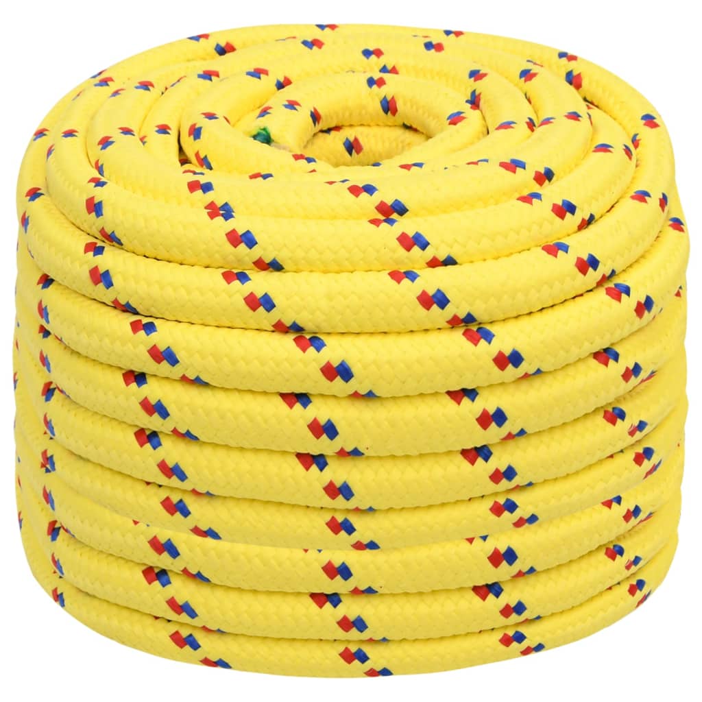Thumbnail - vidaXL Bootsseil Gelb 20 mm 100 m Polypropylen