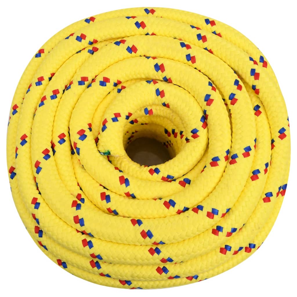 Thumbnail - vidaXL Bootsseil Gelb 20 mm 100 m Polypropylen