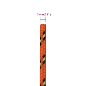 Lodní lano oranžové 3 mm 50 m polypropylen - obrázek 6