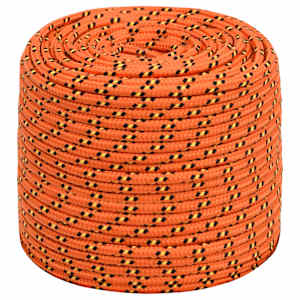 Lodní lano oranžové 6 mm 500 m polypropylen - obrázek 2