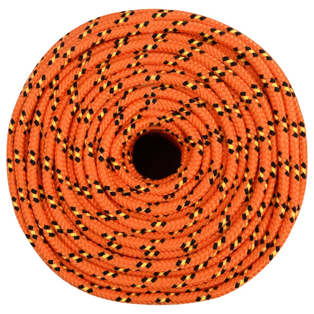 Thumbnail - vidaXL Bootsseil Orange 8 mm 25 m Polypropylen