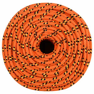 Lodní lano oranžové 8 mm 50 m polypropylen - obrázek 3