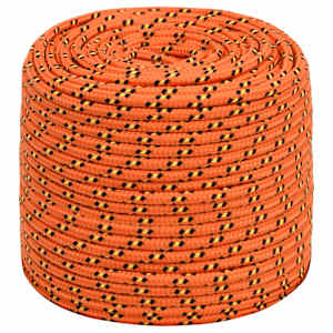 Lodní lano oranžové 10 mm 500 m polypropylen - obrázek 2