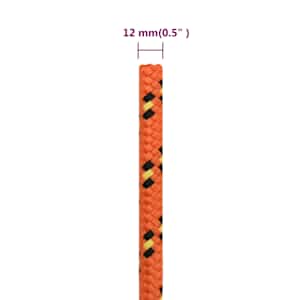 Lodní lano oranžové 12 mm 100 m polypropylen - obrázek 6