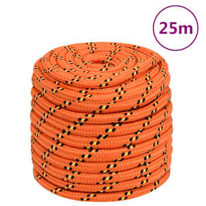 Lodní lano oranžové 18 mm 25 m polypropylen - obrázek 1