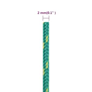Lodní lano zelené 2 mm 250 m polypropylen - obrázek 6