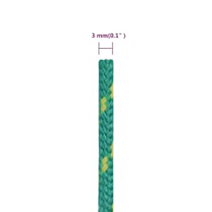 Lodní lano zelené 3 mm 250 m polypropylen - obrázek 6