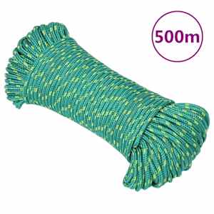 Lodní lano zelené 3 mm 500 m polypropylen - obrázek 1