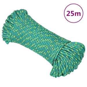 Lodní lano zelené 4 mm 25 m polypropylen - obrázek 1