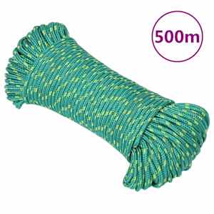 Lodní lano zelené 4 mm 500 m polypropylen - obrázek 1