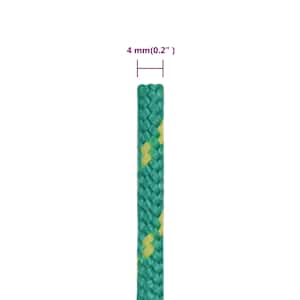 Lodní lano zelené 4 mm 500 m polypropylen - obrázek 6