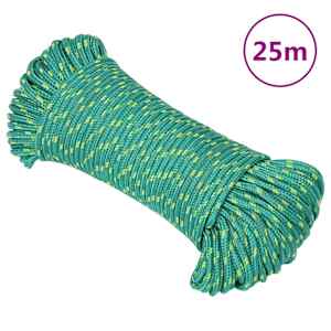 Lodní lano zelené 5 mm 25 m polypropylen - obrázek 1