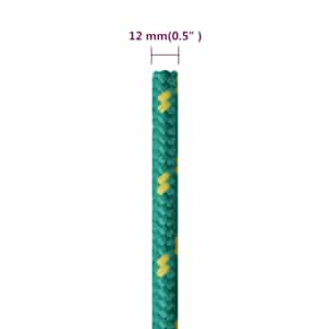 Lodní lano zelené 12 mm 100 m polypropylen - obrázek 6