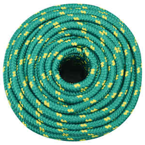 Lodní lano zelené 14 mm 250 m polypropylen - obrázek 3