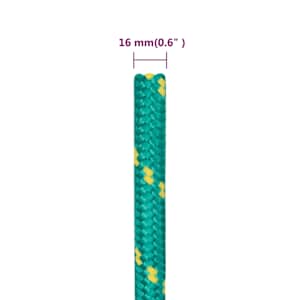 Lodní lano zelené 16 mm 250 m polypropylen - obrázek 6